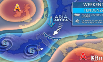 Torna l’inverno: dal weekend pioggia, poi anche freddo e neve