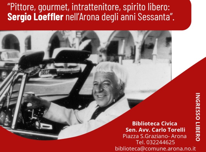 La figura dell’aronese Sergio Loeffler raccontata in biblioteca
