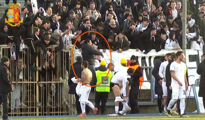 Novara – Pro Vercelli: tifoso denunciato e “Daspato” per due anni