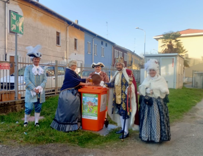 Re Biscottino e Regina Cuneta testimonial d’eccezione per Bottigliolio