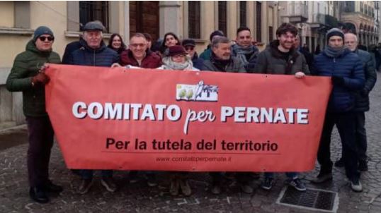 Pernate dice no alla logistica