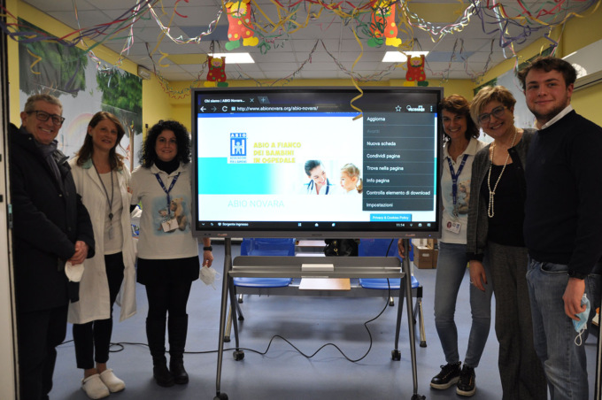 Un dono prezioso per la Pediatria di Novara