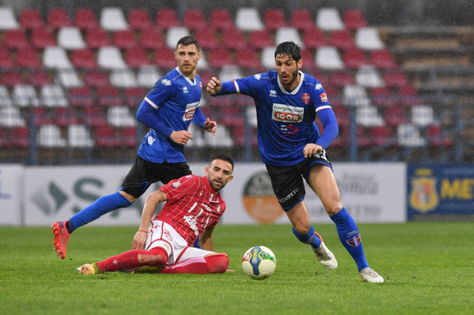 Per il Novara Fc pareggio in rimonta contro il Piacenza