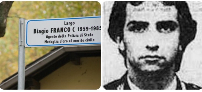 Novara ricorda l’agente Biagio Franco