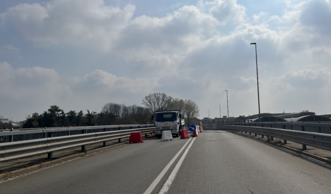 Cavalcavia di San Martino: lavori in corso fino a Pasqua