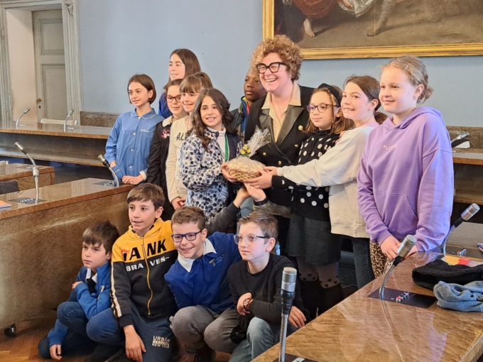 Novara consiglio comunale dei Bambini e delle Bambine