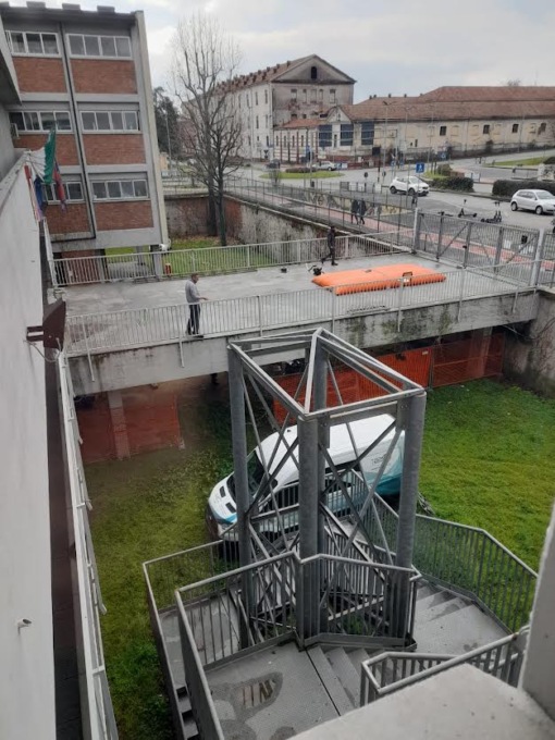 Riaperto il ponte di accesso al Mosotti