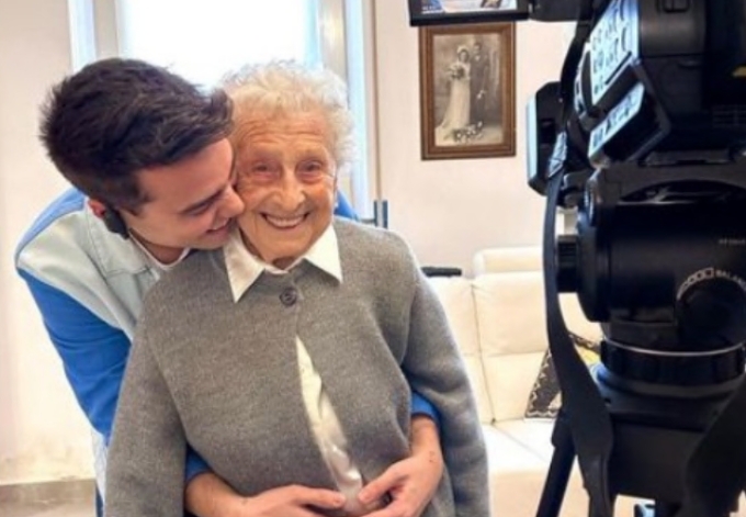 Cameri: la “bisnonna social” e il nipote influencer a La vita in diretta su Raiuno