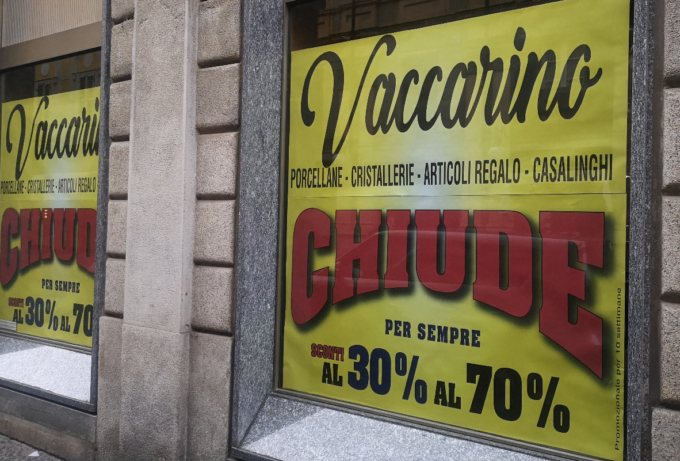 Novara: Vaccarino chiude dopo quasi un secolo di attività