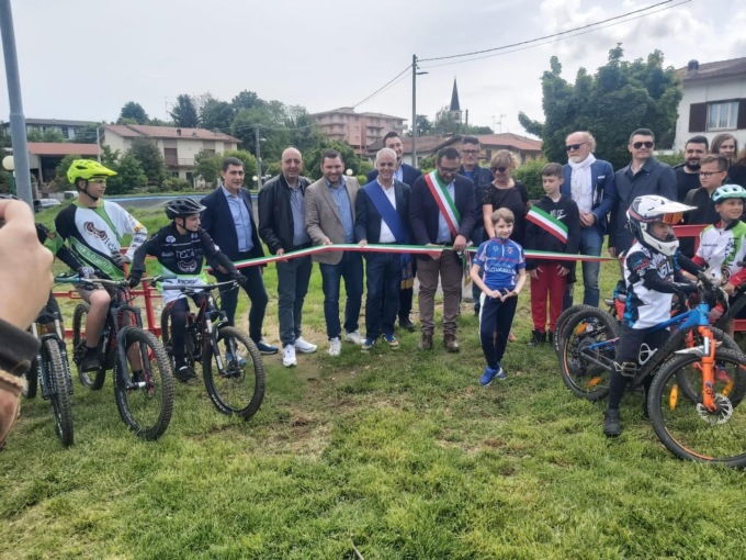 Nuova pista di pump truck a Borgo Ticino