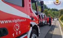 Arona incidente in via Verbano: scontro auto moto