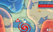 In arrivo potente ciclone mediterraneo: nubifragi e venti