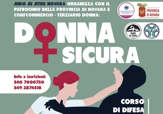 Corso di autodifesa femminile gratuito a Novara