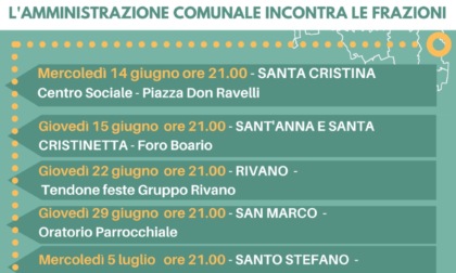 La giunta di Borgomanero incontra le frazioni: ecco il calendario