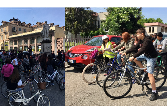80 studenti in bici a visitare i luoghi della Resistenza novarese