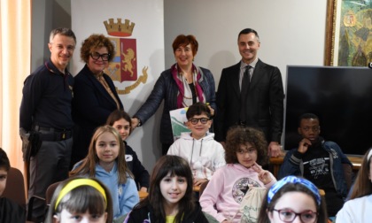 Visita in Questura per il Consiglio comunale dei bambini