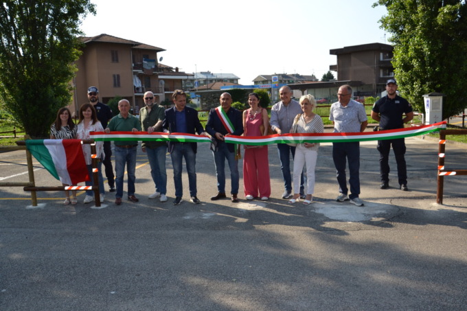 Allo stadio di Borgomanero inaugurata l’area camper