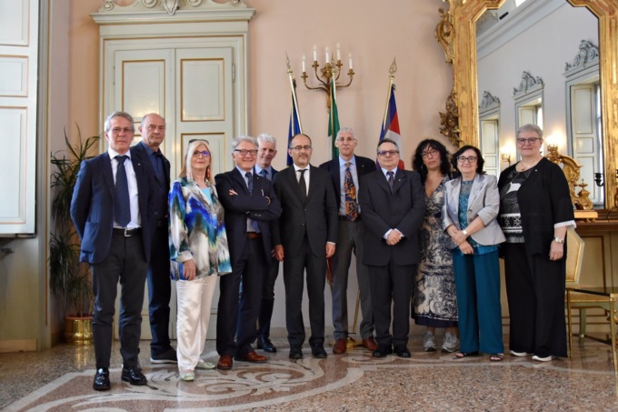 I neo maestri del lavoro ricevuti dal Prefetto di Novara
