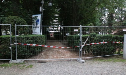 Cantieri aperti nel parco di Villa Marazza a Borgomanero