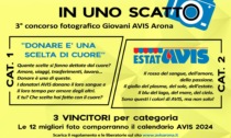 Concorso fotografico con i giovani dell'Avis di Arona