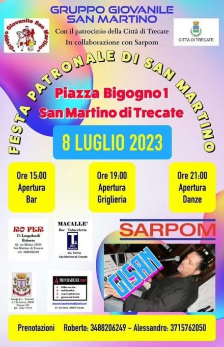 Trecate domani la festa patronale con la frazione San Martino