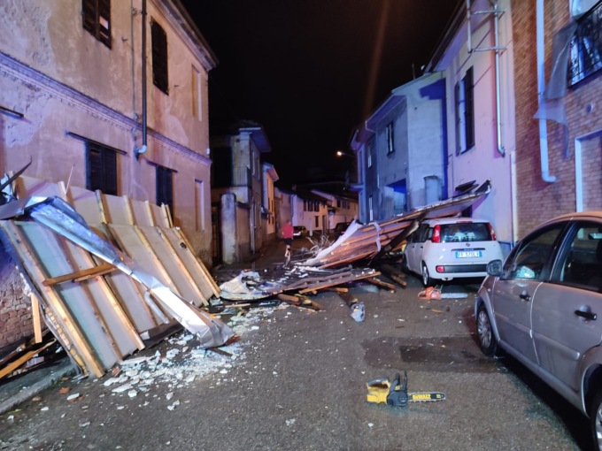 Coldiretti: “Novarese in ginocchio, il nubifragio ha devastato i campi”