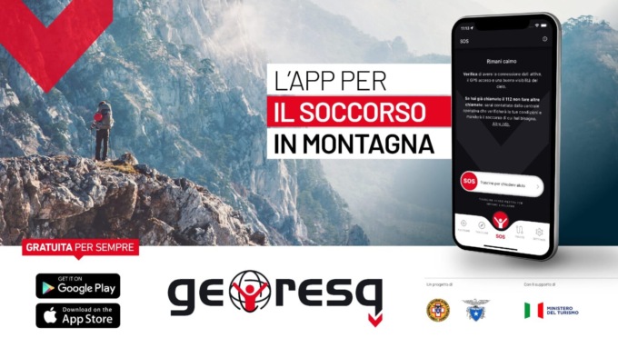 L’App per il soccorso in montagna diventa gratuita per tutti