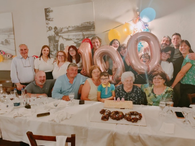 Pierina Zancato di Borgo Ticino ha festeggiato 100 anni