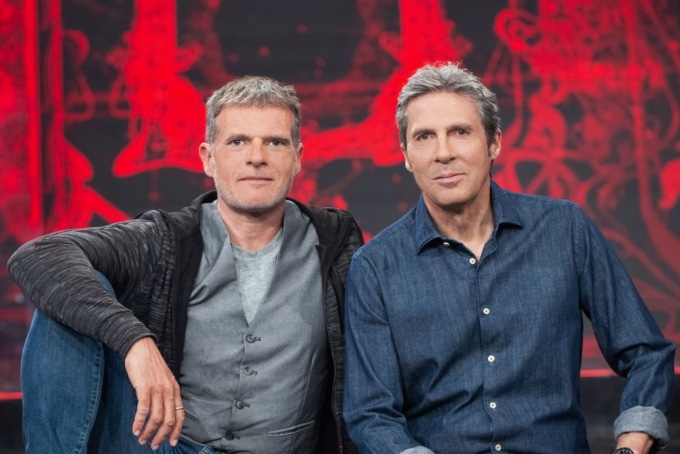 Stefano Massini e Luca Barbarossa in scena a Verbania