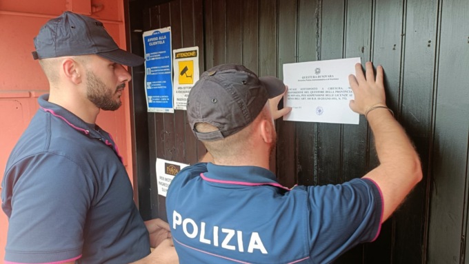 Rissa con coltellata: chiuso un locale a Novara