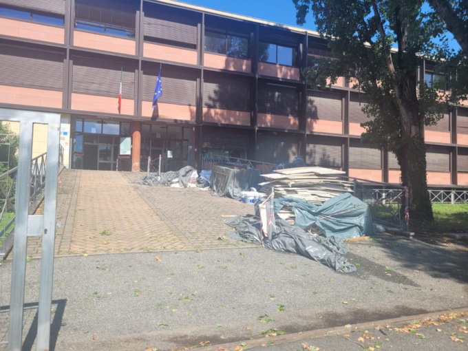 Nuovo cantiere al Fauser: ora tocca ai controsoffitti