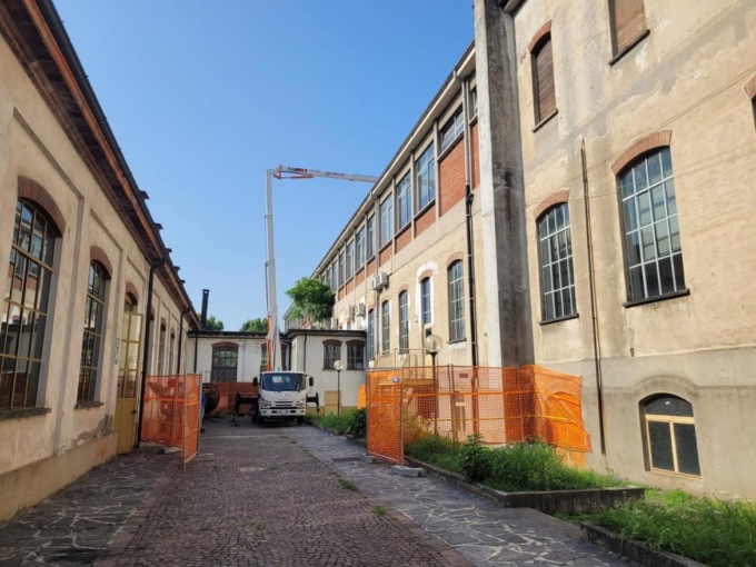 Iti Omar: sopralluogo tecnico nel cantiere