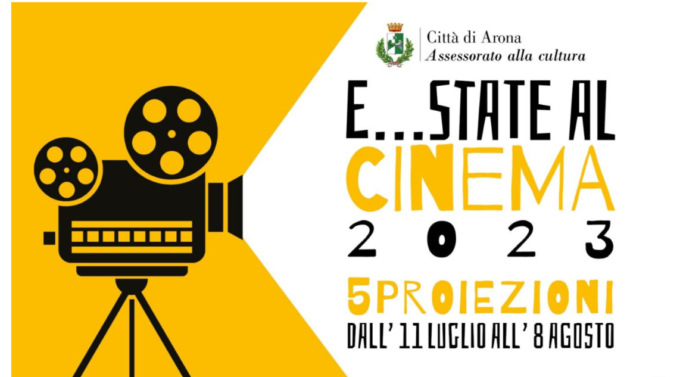 Cinema all’aperto ad Arona: ecco il programma