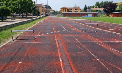 Oleggio: al via il restyling della pista d'atletica