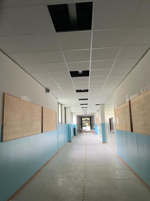 Ediliza scolastica: in piena attività i cantieri al liceo Fermi di Arona