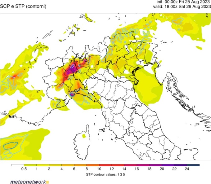 Da un estremo all’altro: allerta gialla per forti temporali sul novarese