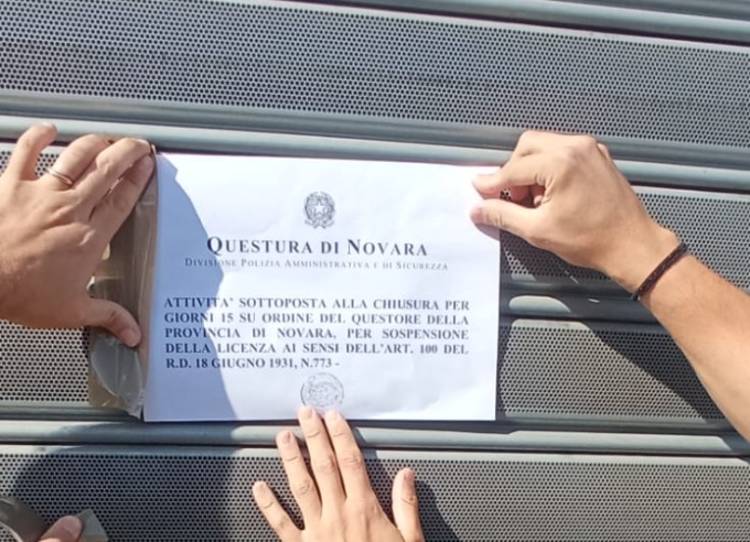 Sparatoria in via della Riotta: il Questore chiude il bar per 15 giorni