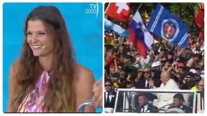 Alla GMG a Lisbona la testimonianza di Chirichella della Agil Volley e la bandiera del Novara