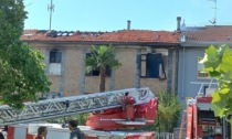 A Novara incendio in zona via Pietro Generali - FOTO e VIDEO