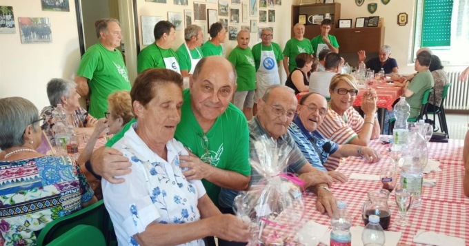Festa annuale per gli alpini di Trecate