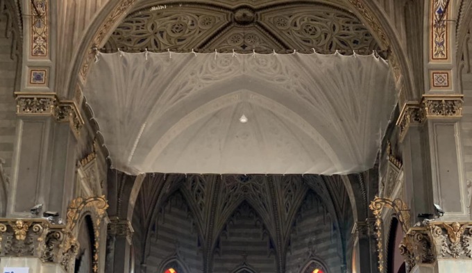 Galliate: dopo mesi riapre una parte della chiesa parrocchiale