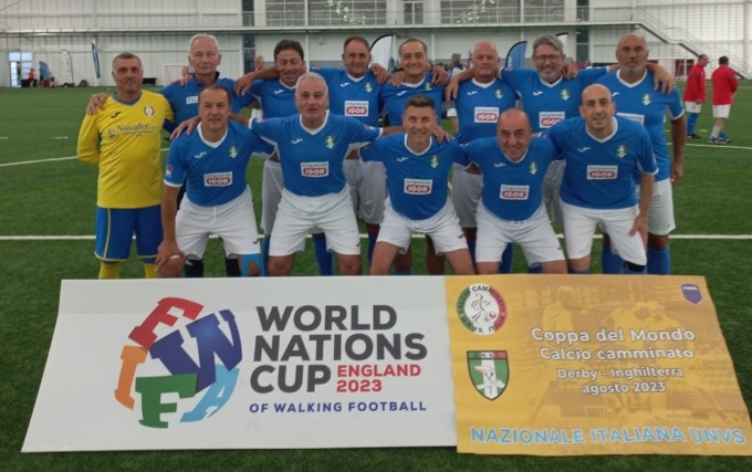 Campionato mondiale di calcio camminato: Novara presente