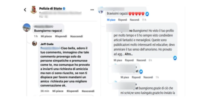 Allerta in rete della Polizia Postale per le sextortion