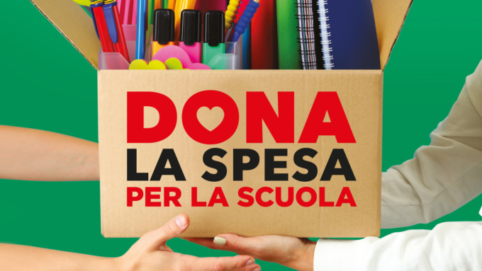 Il 9 settembre “Dona la Spesa per la Scuola”, raccolta di materiali scolastici nei negozi Coop del Novarese