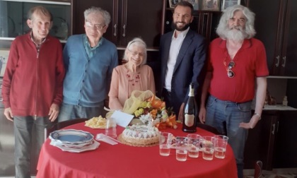 Auguri a Carmela Trapani, novarese 101enne