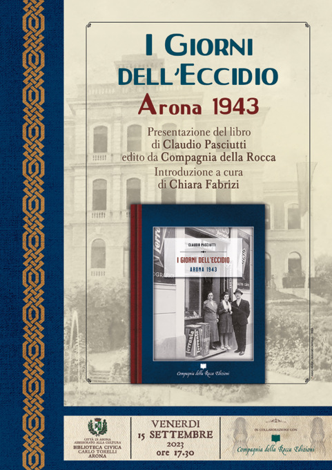 Presentazione del volume “I giorni dell’eccidio. Arona 1943”