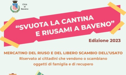 Svuota la cantina e riusiamo: mercatino a Baveno il 30 settembre e il 1 ottobre