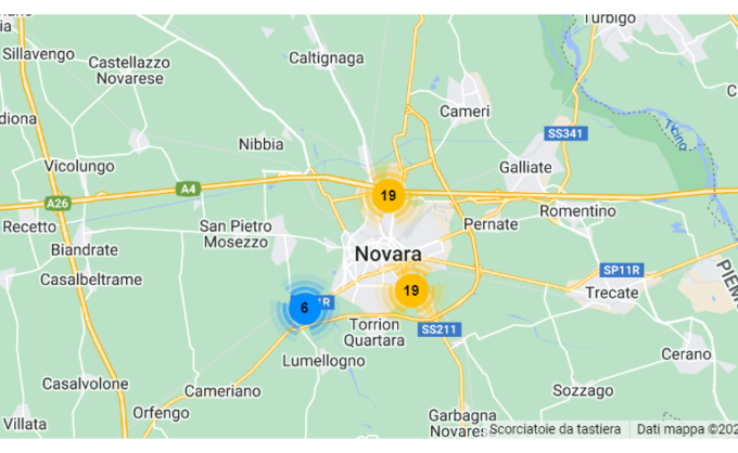I 10 distributori dove è più conveniente fare benzina a Novara