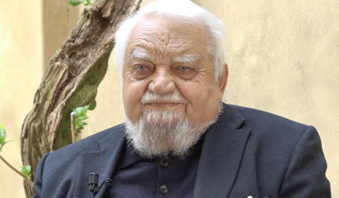Padre Enzo Bianchi ospite a Villa Picchetta a Cameri