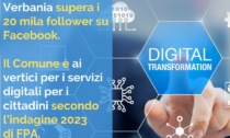 Digital Transformation: Verbania ha superato i 20mila follower